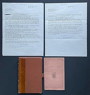 The Man Without a County, TOGETHER WITH THREE RELEVANT SIGNED MANUSCRIPT LETTERS from HALE TO BRA...