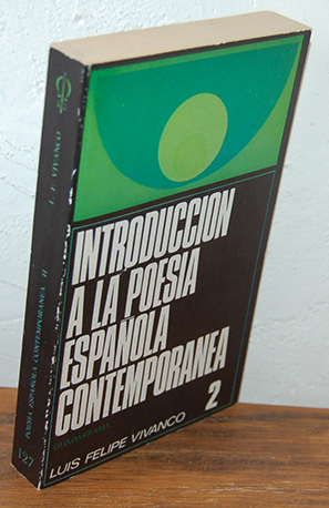 Seller image for INTRODUCCIN A LA POESA ESPAOLA CONTEMPORNEA 2 for sale by EL RINCN ESCRITO
