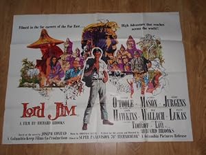 Original Lord Jim UK Quad Film/Movie Poster