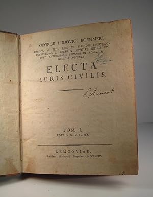 Electa Juris Civilis. 3 Volumes