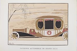 Carrosse automobile de grand gala (pl.53, La Gazette du Bon ton, 1914 n°6)