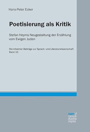 Seller image for Poetisierung als Kritik for sale by moluna