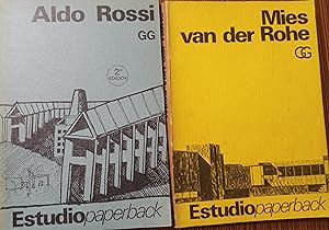 Seller image for MIES VAN DER ROHE + ALDO ROSSI for sale by Libros Dickens