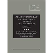 Immagine del venditore per Administrative Law, The American Public Law System, Cases and Materials venduto da eCampus
