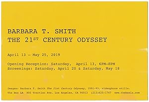 Barbara T. Smith "Odyssey" exhibition invitation