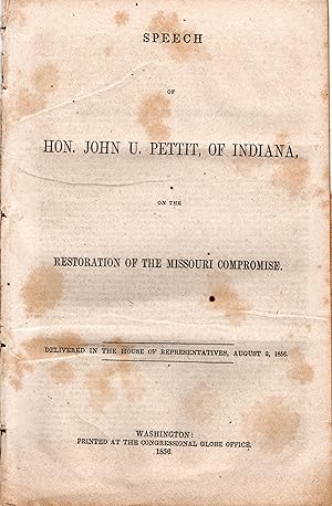 Restoration of the Missouri Compromise