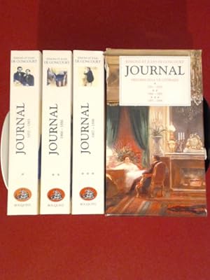 Journal (complete in 3 volumes). Mémoires de la vie littéraire. (1851 - 1865; 1866 - 1886; 1887 -...