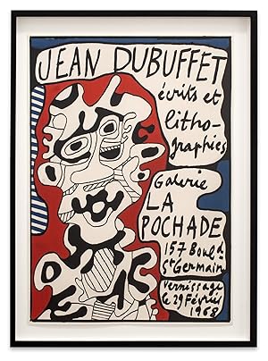 Jean Dubuffet: Écrits et Lithographies (Poster)