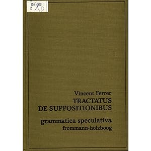 Seller image for Tractatus de Suppositionibus Volume 2 for sale by avelibro OHG