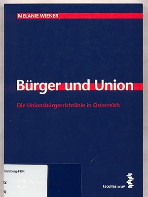 Bild des Verkufers fr Brger und Union zum Verkauf von avelibro OHG