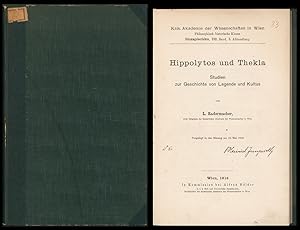 Hippolytos und Thekla. Studien zur Geschichte von Legende und Kultus.