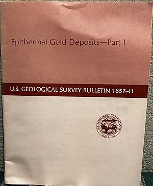 Imagen del vendedor de Epithermal Gold Deposits - Part I. a la venta por Crossroads Books