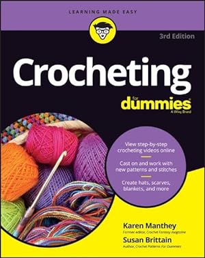 Bild des Verkufers fr Crocheting For Dummies with Online Videos, 3rd Edition zum Verkauf von Studibuch