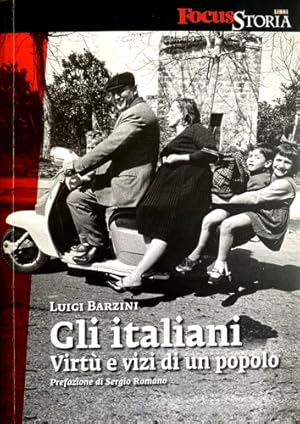 Seller image for Gli Italiani. Virt e vizi di un popolo. for sale by FIRENZELIBRI SRL