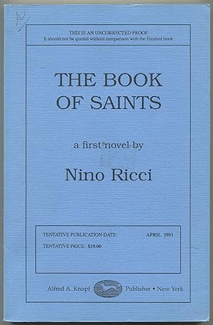 Seller image for The Book of Saints for sale by Between the Covers-Rare Books, Inc. ABAA