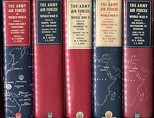 The Army Air Forces in World War II, Volumes 1-5 (of 7)