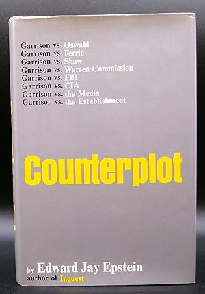 Imagen del vendedor de COUNTERPLOT a la venta por BOOKFELLOWS Fine Books, ABAA