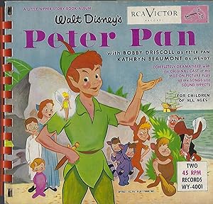 Walt Disney's Peter Pan (with 2 45-rpm records)