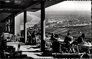 Ansichtskarte / Postkarte Wien 19. Döbling, Kahlenbergterrasse, Landschaftsblick