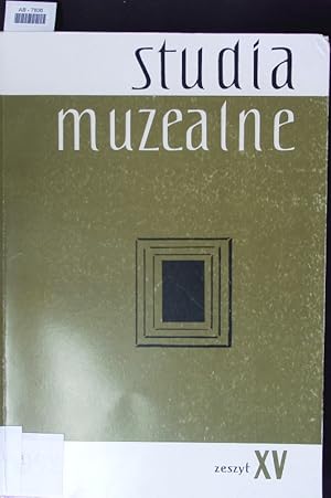 Seller image for Studia muzealne. Muzeum Narodowe w Poznaniu. for sale by Antiquariat Bookfarm