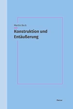 Bild des Verkufers fr Konstruktion und Entuerung : Bildlogik und anschauliches Denken bei Kant und Hegel zum Verkauf von AHA-BUCH GmbH