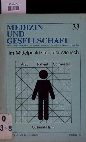 Seller image for Im Mittelpunkt steht der Mensch. for sale by Antiquariat Bookfarm