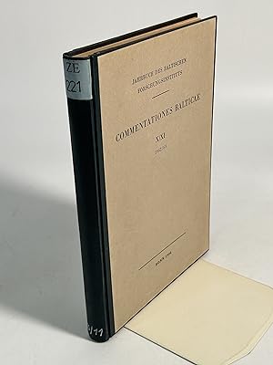 Bild des Verkufers fr Jahrbuch des Baltischen Forschungsinstituts : Commentationes Balticae. Band X/XI (1962/63). zum Verkauf von Antiquariat Bookfarm