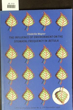 Image du vendeur pour The influence of environment on the stomatal frequency in Betula. mis en vente par Antiquariat Bookfarm