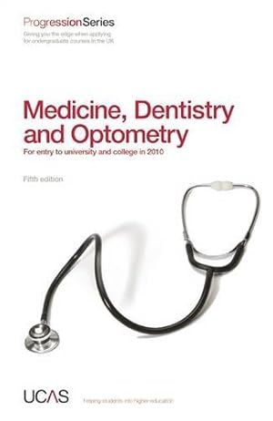 Seller image for Progression to Medicine, Dentistry and Optometry: For Entry to University and College in 2010 (Progression Series) for sale by WeBuyBooks