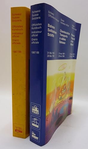 Bahnen, Seilbahnen, Schiffe 31. Mai 1987 - 28. Mai 1988. Autobusse 31. Mai 1987 - 28. Mai 1988.