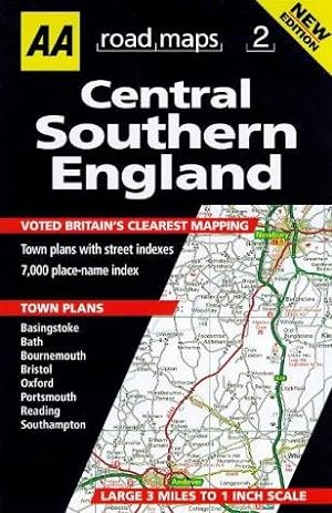 Seller image for Central Southern England: No. 2 (AA Road Maps) for sale by WeBuyBooks