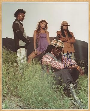 Seller image for Taboo Nawasha - Black Eyed Peas - In person signed photo - Brussels 2000s for sale by PhP Autographs