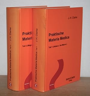 Bild des Verkufers fr 2 Bnde: Praktische Materia Medica. Teil 1: Abies-c. bis Macro. Teil 2: Mag-c. bis Ziz. zum Verkauf von Antiquariat Gallenberger