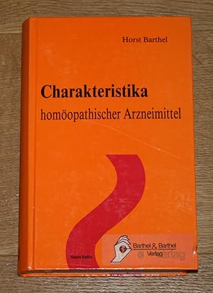 Seller image for Charakteristika homopathischer Arzneimittel. for sale by Antiquariat Gallenberger