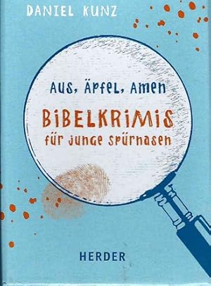 Seller image for Aus, pfel, Amen - Bibelkrimis fr junge Sprnasen. 50 Karten im Schuber. Alter: ab 8 Jahren. for sale by A43 Kulturgut