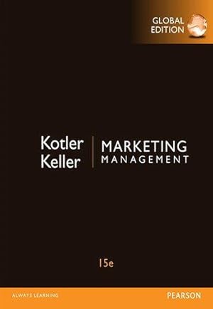 Seller image for Marketing Management, Global Edition for sale by WeBuyBooks