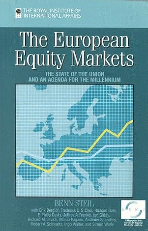 Bild des Verkufers fr The European Equity Markets: The State of the Union and an Agenda for the Millennium zum Verkauf von WeBuyBooks