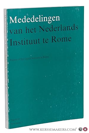 Seller image for Mededelingen van het Nederlands Instituut te Rome. Deel XLVI. Nova Series 11. for sale by Emile Kerssemakers ILAB