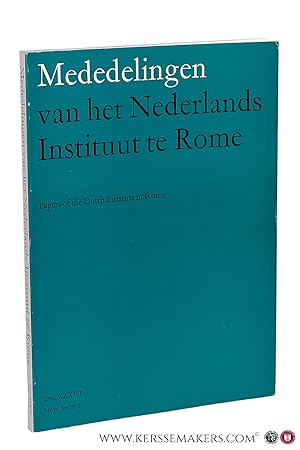 Seller image for Mededelingen van het Nederlands Instituut te Rome. Deel XXXVII. Nova Series 2. for sale by Emile Kerssemakers ILAB