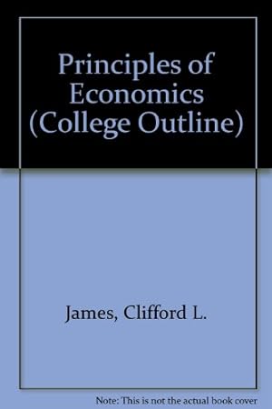 Bild des Verkufers fr Principles of Economics (College Outline) zum Verkauf von WeBuyBooks