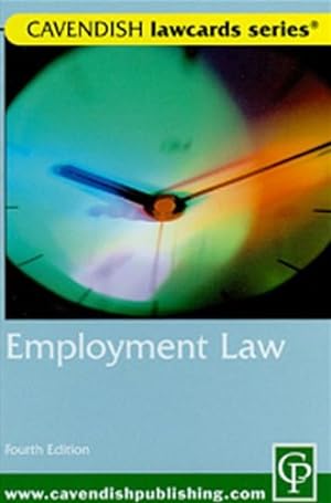 Bild des Verkufers fr Cavendish: Employment Lawcards zum Verkauf von WeBuyBooks