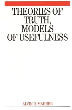 Bild des Verkufers fr Theories of Truth and Models of Usefulness: Toward a Revolution in the Field of Psychotherapy zum Verkauf von WeBuyBooks