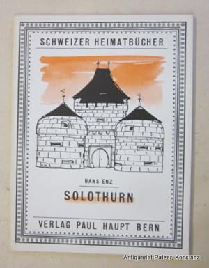 Image du vendeur pour Solothurn. 4. Auflage. Bern, Haupt, 1962. 56 S., davon 32 mit ganzseitigen Schwarzwei-Fotografien. Or.-Kart. mit Umschlag. (Schweizer Heimatbcher, 11). mis en vente par Jrgen Patzer