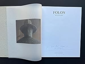 FOLON : Sculptures [ ENVOI de l' Artiste / HANDSIGNED ]