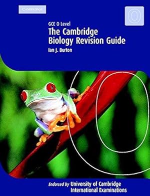 Seller image for The Cambridge Revision Guide: GCE O Level Biology for sale by WeBuyBooks