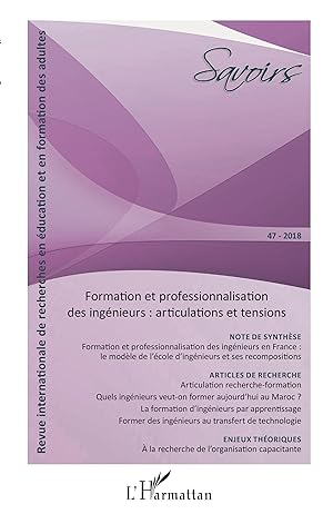 Bild des Verkufers fr Formation et professionnalisation des ingnieurs : articulations et tensions zum Verkauf von moluna