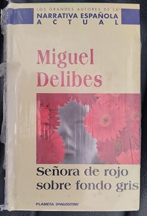 Imagen del vendedor de Seora de rojo sobre fondo gris a la venta por Librera Ofisierra