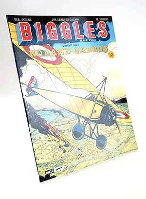 Bild des Verkufers fr BIGGLES R.A.F. PILOTE VERTELT OVER. ROLAND GARROS zum Verkauf von Stella & Rose's Books, PBFA