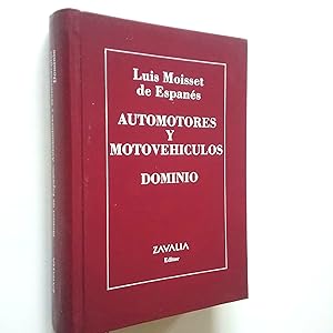 Automotores y motovehículos. Dominio