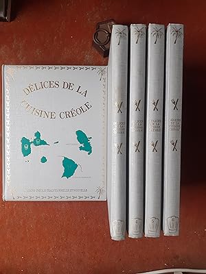 Délices de la Cuisine Créole. Cuisine créole traditionnelle et nouvelle - Tomes 1,2,3,4,5,6